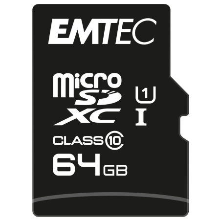 Emtec MicroSDXC 64GB UHS-I U1 EliteGold