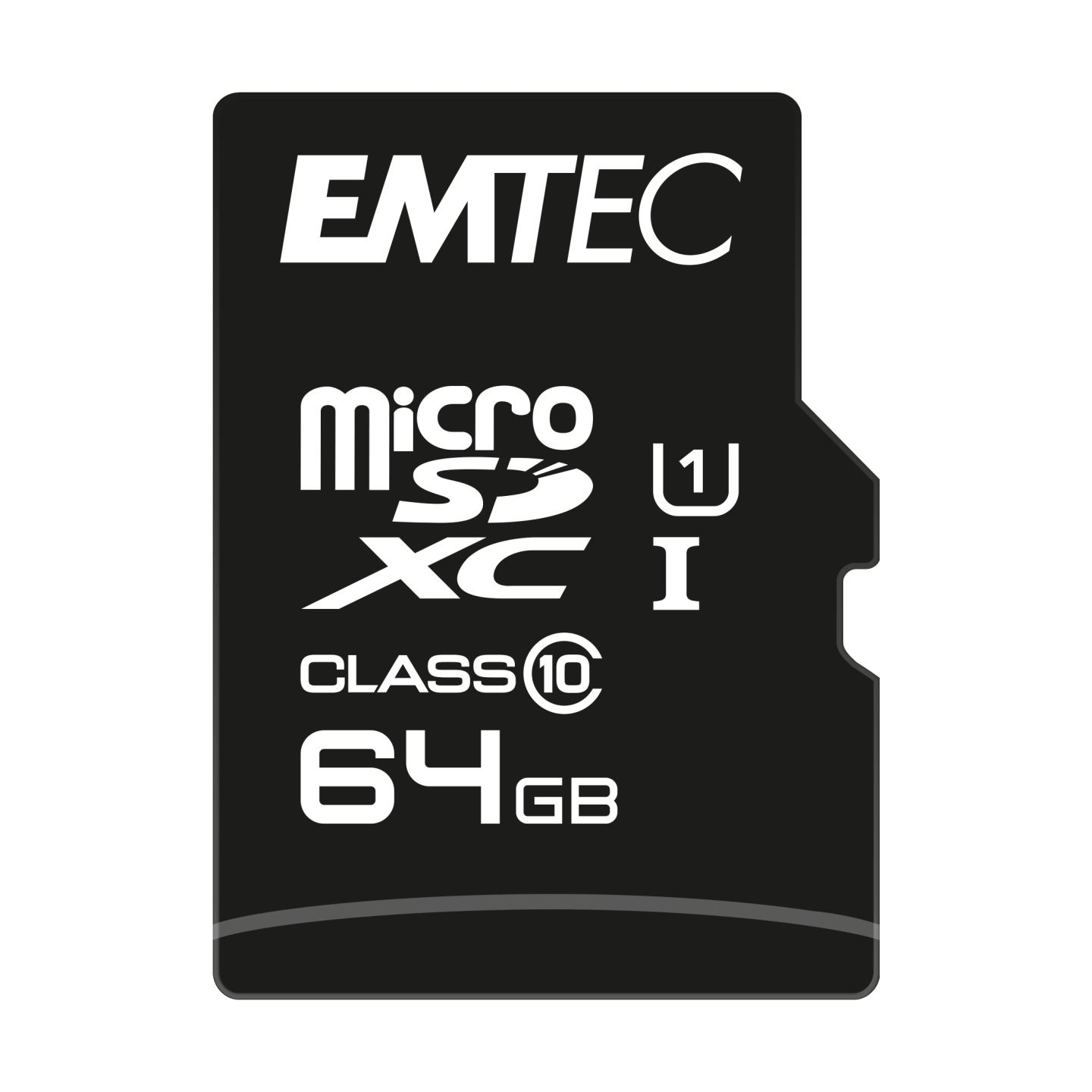 Emtec MicroSDXC 64GB UHS-I U1 EliteGold