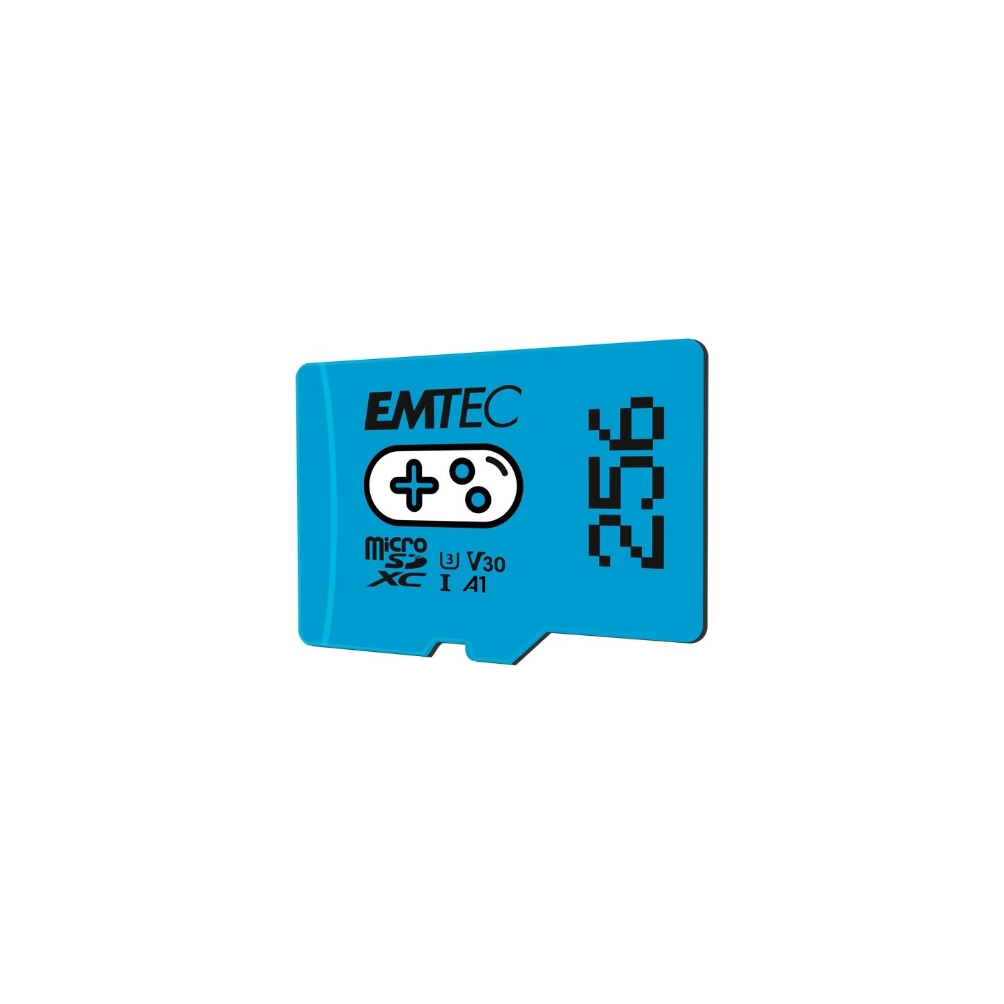 Emtec MicroSDXC 256GB UHSI U3 V30 A1 Gaming Blue