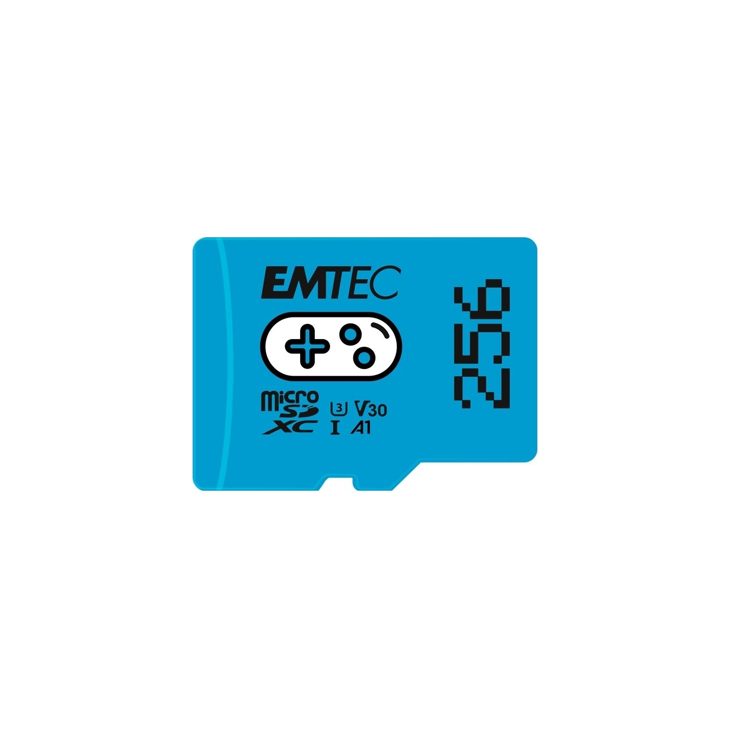 Emtec MicroSDXC 256GB UHSI U3 V30 A1 Gaming Blue