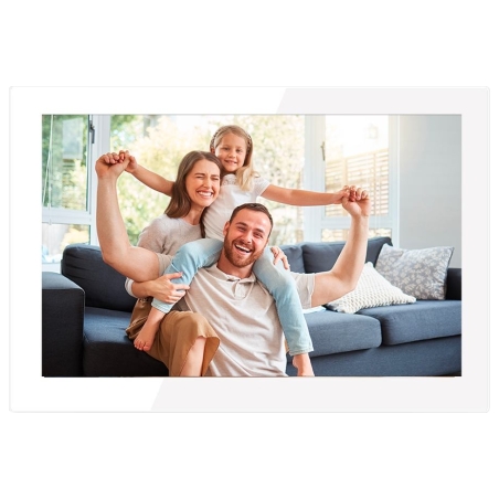 Agfa Photo APF1000 Wi-Fi Glass Digital Photo Frame 10 white