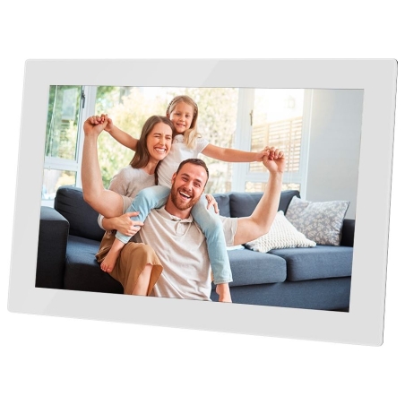 Agfa Photo APF1000 Wi-Fi Glass Digital Photo Frame 10 white
