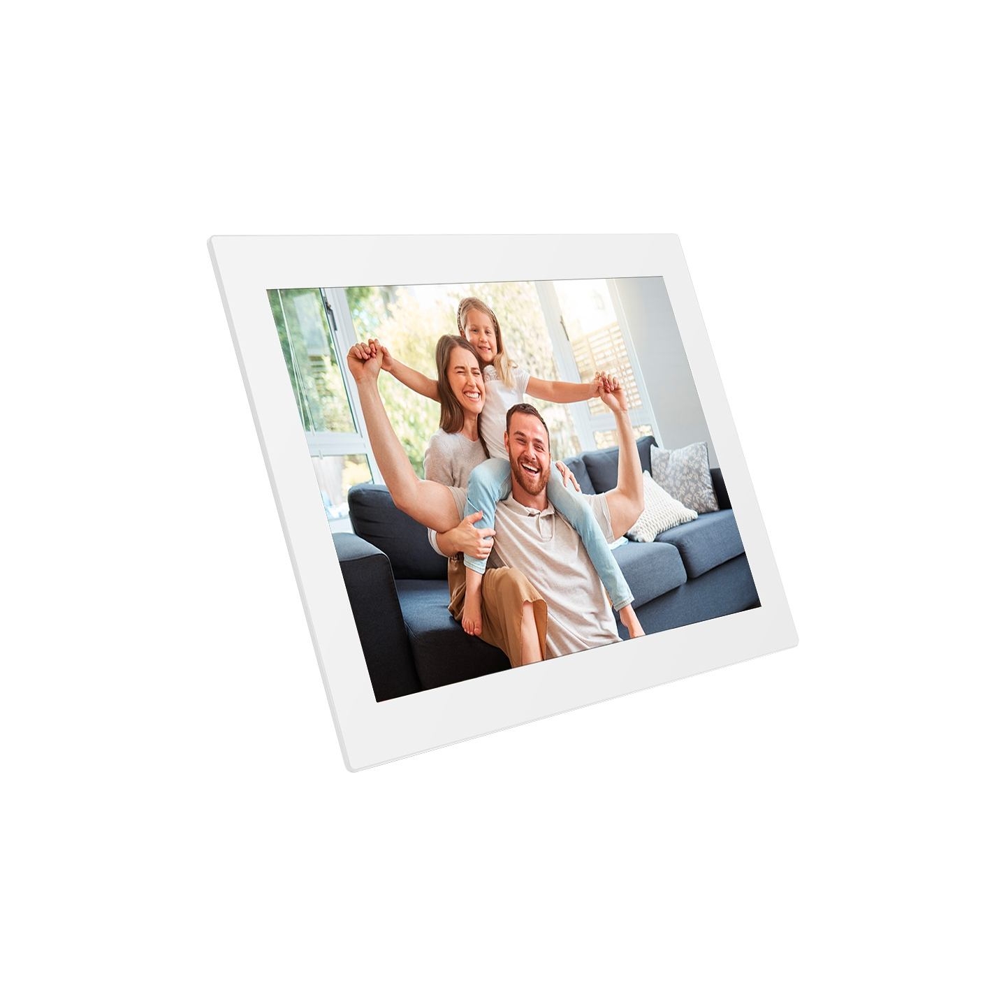 Agfa Photo APF1000 Wi-Fi Glass Digital Photo Frame 10 white