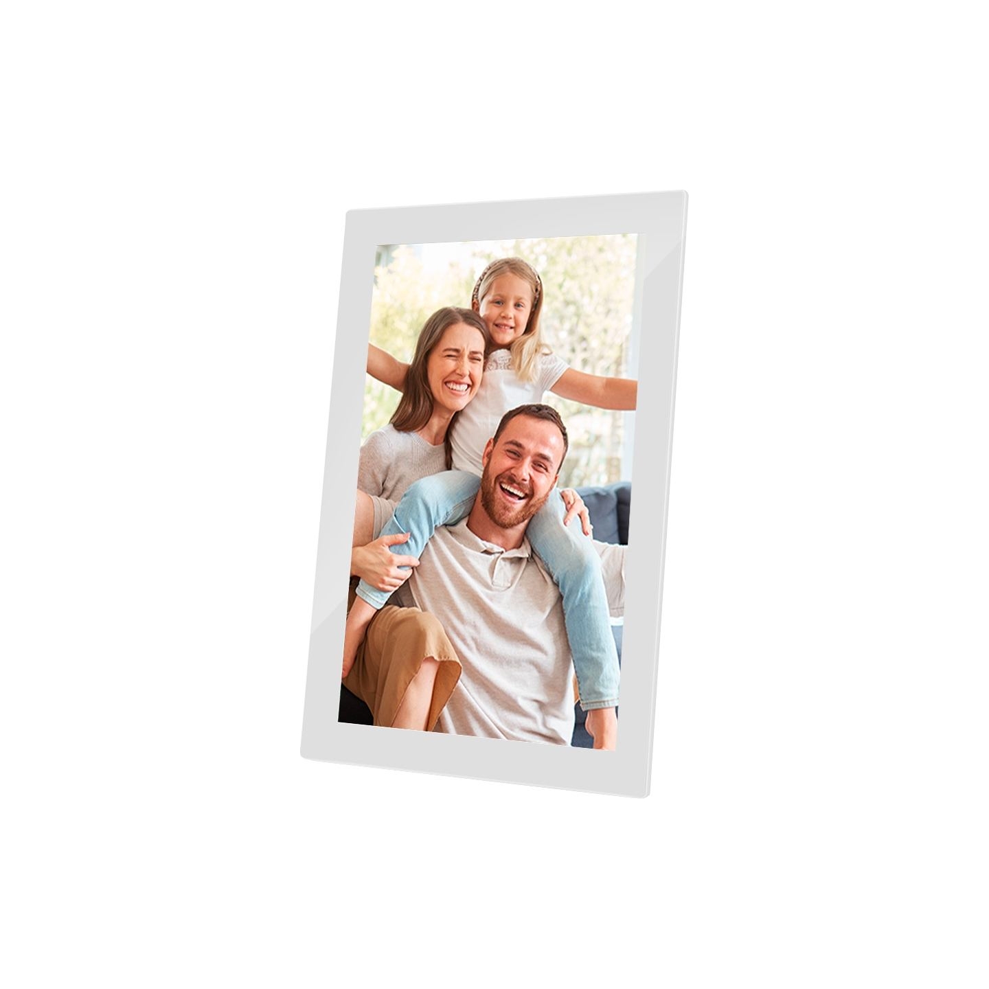 Agfa Photo APF1000 Wi-Fi Glass Digital Photo Frame 10 white