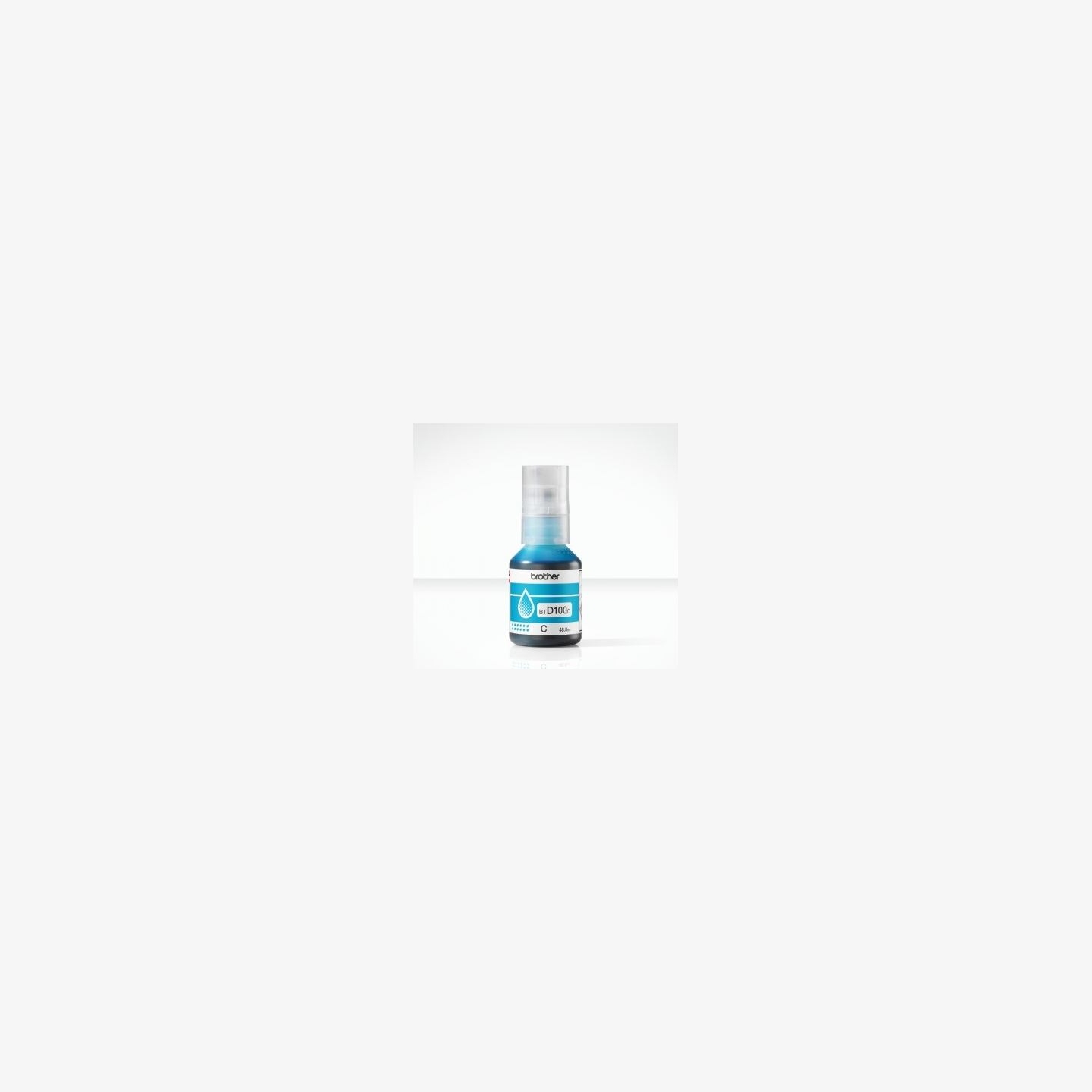 Brother BTD100C CYAN INK BOTTLE - 5,000 PAGES