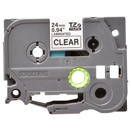 Brother TZE151 24 BLACK ON CLEAR