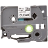 Brother TZE151 24 BLACK ON CLEAR