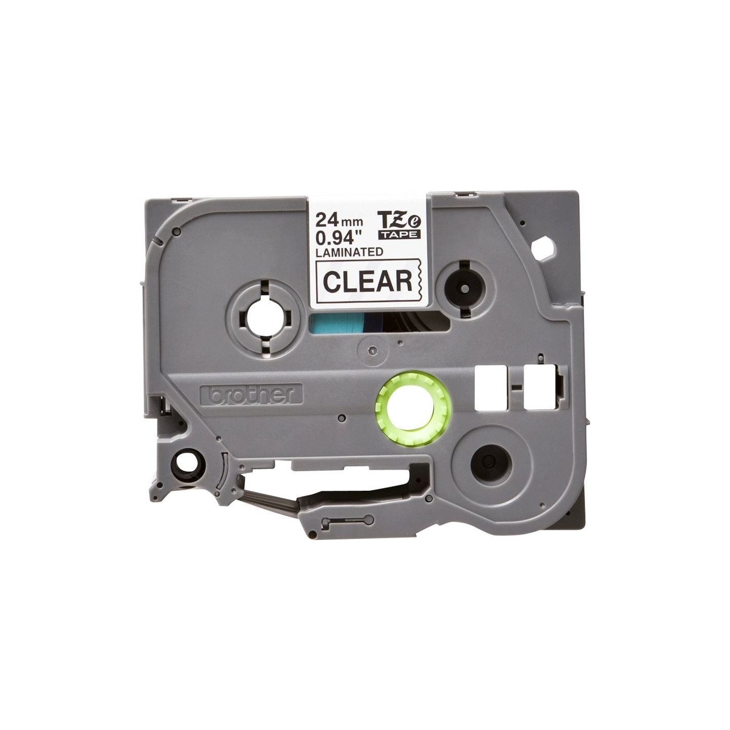 Brother TZE151 24 BLACK ON CLEAR
