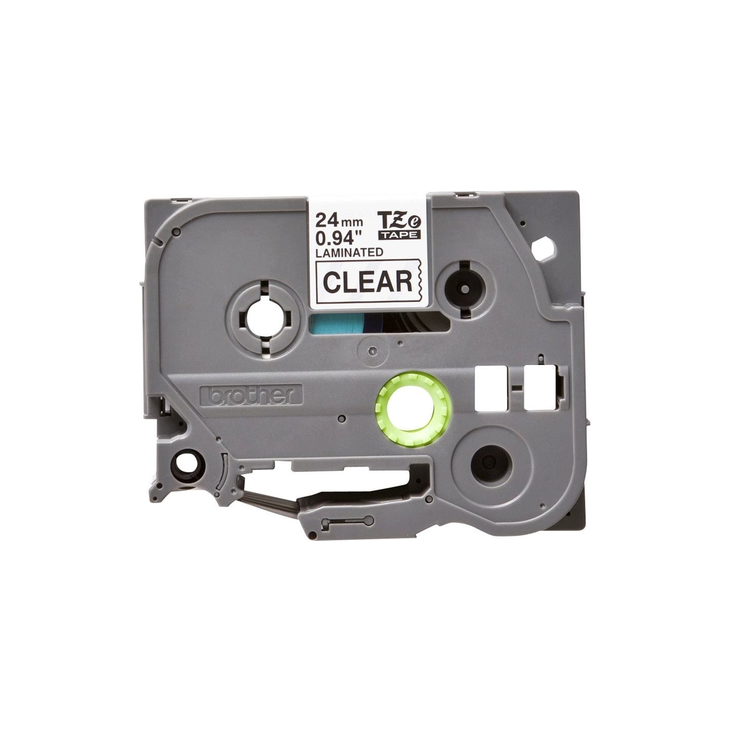 Brother TZE151 24 BLACK ON CLEAR
