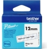 Brother BTAG-131 BTAG131 12MM BLACK ON CLEAR TAPE