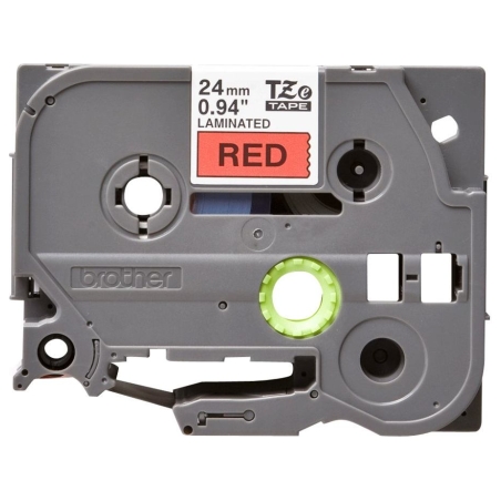 Brother TZ451 24 BLACK ON RED
