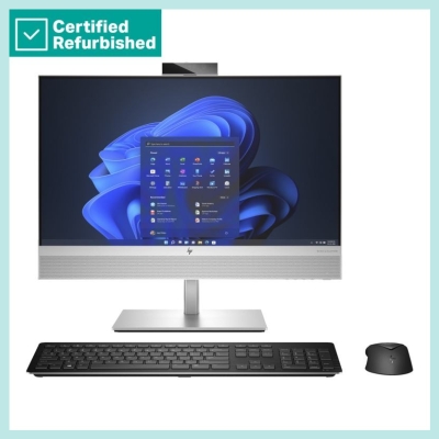 HP RENEW SILVER HP Elite 840 G9 AIO All-in-One 24 - i5-12500, 16GB, 1TB SSD, 23.8 FHD Non-Touch AG, Height Adjustable, Win 11 Pr