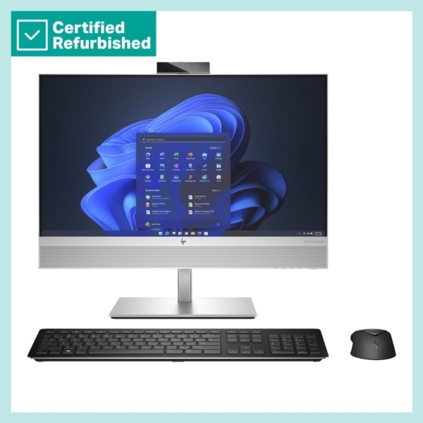 HP RENEW SILVER HP Elite 840 G9 AIO All-in-One 24 - i5-12500, 16GB, 1TB SSD, 23.8 FHD Non-Touch AG, Height Adjustable, Win 11 Pr