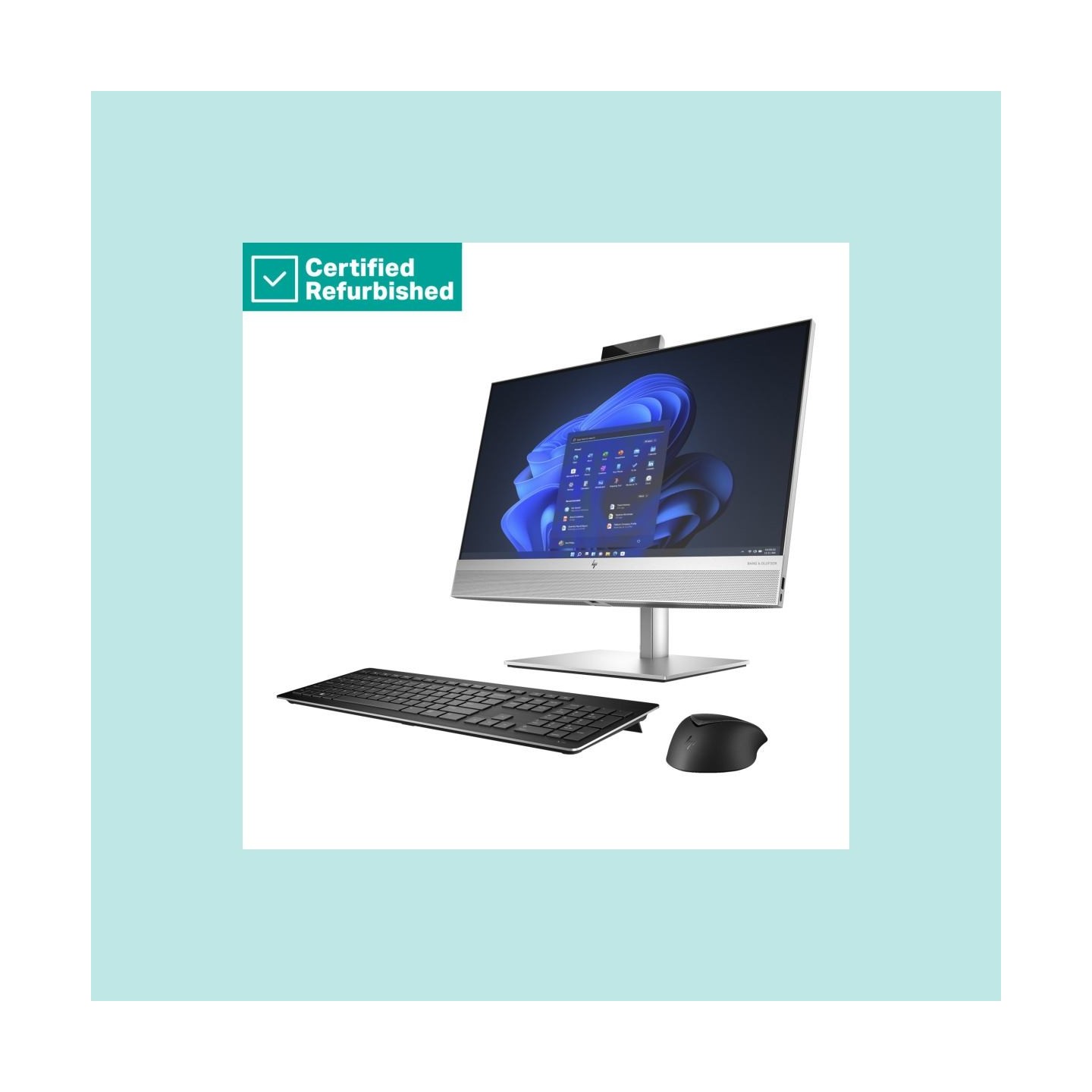 HP RENEW SILVER HP Elite 840 G9 AIO All-in-One 24 - i5-12500, 16GB, 1TB SSD, 23.8 FHD Non-Touch AG, Height Adjustable, Win 11 Pr