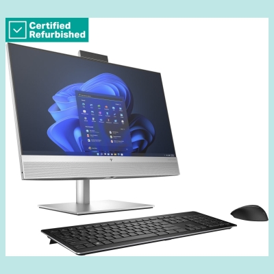 HP RENEW SILVER HP Elite 840 G9 AIO All-in-One 24 - i5-13600, 8GB, 256GB SSD, 23.8 FHD Non-Touch AG, Height Adjustable, Win 11 P