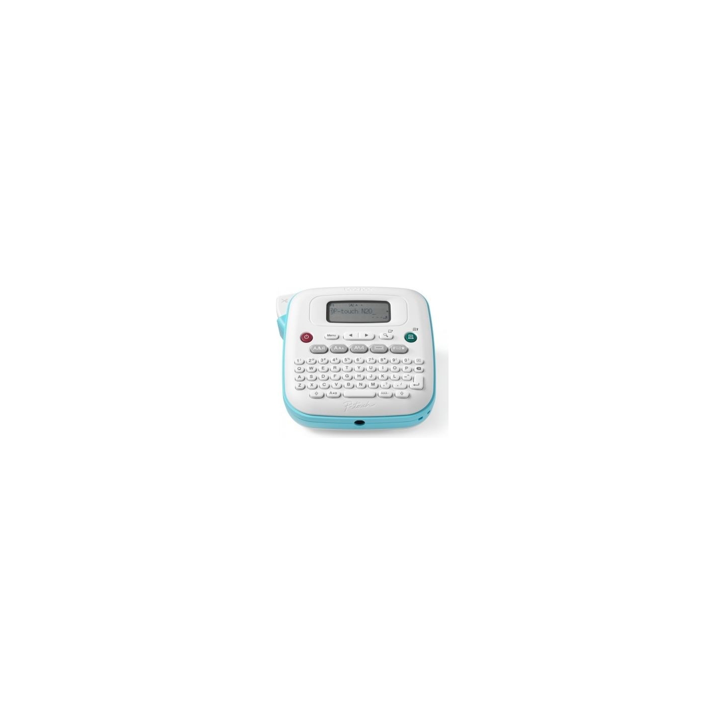 Brother PT-N20 LABEL THERMO PRINTER DESKTOP (WHITE-BLUE), 12MM/SEC