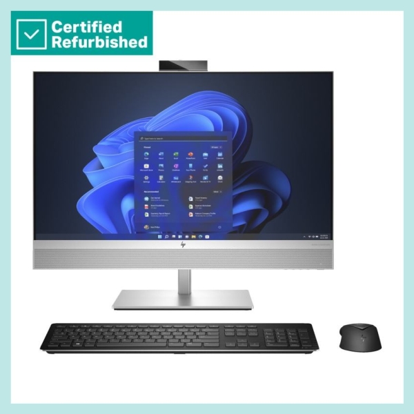 HP RENEW SILVER HP Elite 870 G9 AIO All-in-One - i7-13700, 32GB, 1TB SSD, 27 QHD Non-Touch AG, GeForce RTX 3050Ti 4GB, Height Ad