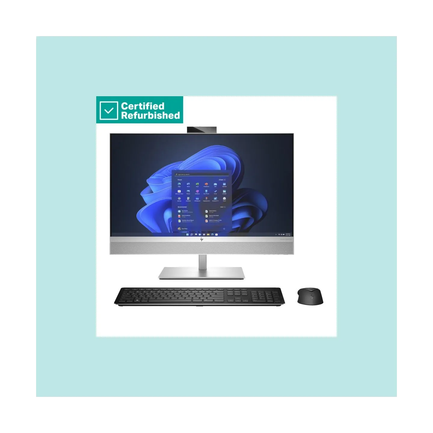 HP RENEW SILVER HP Elite 870 G9 AIO All-in-One - i7-13700, 32GB, 1TB SSD, 27 QHD Non-Touch AG, GeForce RTX 3050Ti 4GB, Height Ad