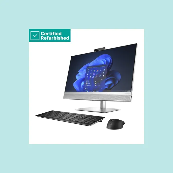 HP RENEW SILVER HP Elite 870 G9 AIO All-in-One - i7-13700, 32GB, 1TB SSD, 27 QHD Non-Touch AG, GeForce RTX 3050Ti 4GB, Height Ad