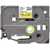 Brother TZ641 18 BLACK ON YELLOW