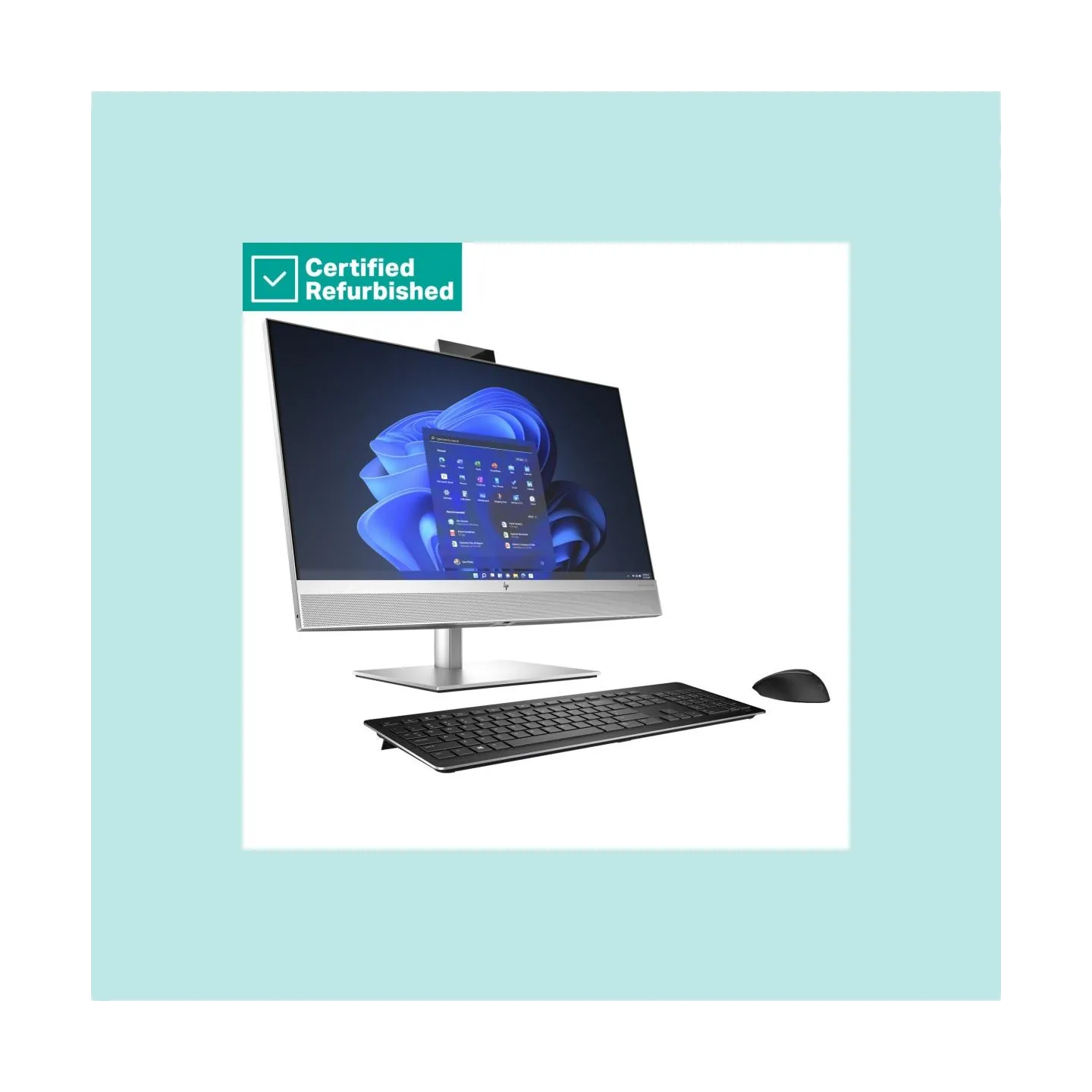 HP RENEW SILVER HP Elite 870 G9 AIO All-in-One - i7-13700, 32GB, 1TB SSD, 27 QHD Non-Touch AG, GeForce RTX 3050Ti 4GB, Height Ad
