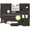 Brother TZEFX221 9 BLACK ON WHITE FLEX