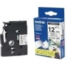 Brother TZEFX231 12 BLACK ON WHITE FLEX