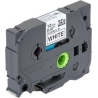 Brother TZEFX231 12 BLACK ON WHITE FLEX