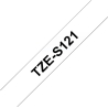 Brother TZES121 9 BLACK ON CLEAR STR. AD