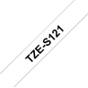 Brother TZES121 9 BLACK ON CLEAR STR. AD