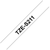 Brother TZES211 6 BLACK ON WHITE STR. AD