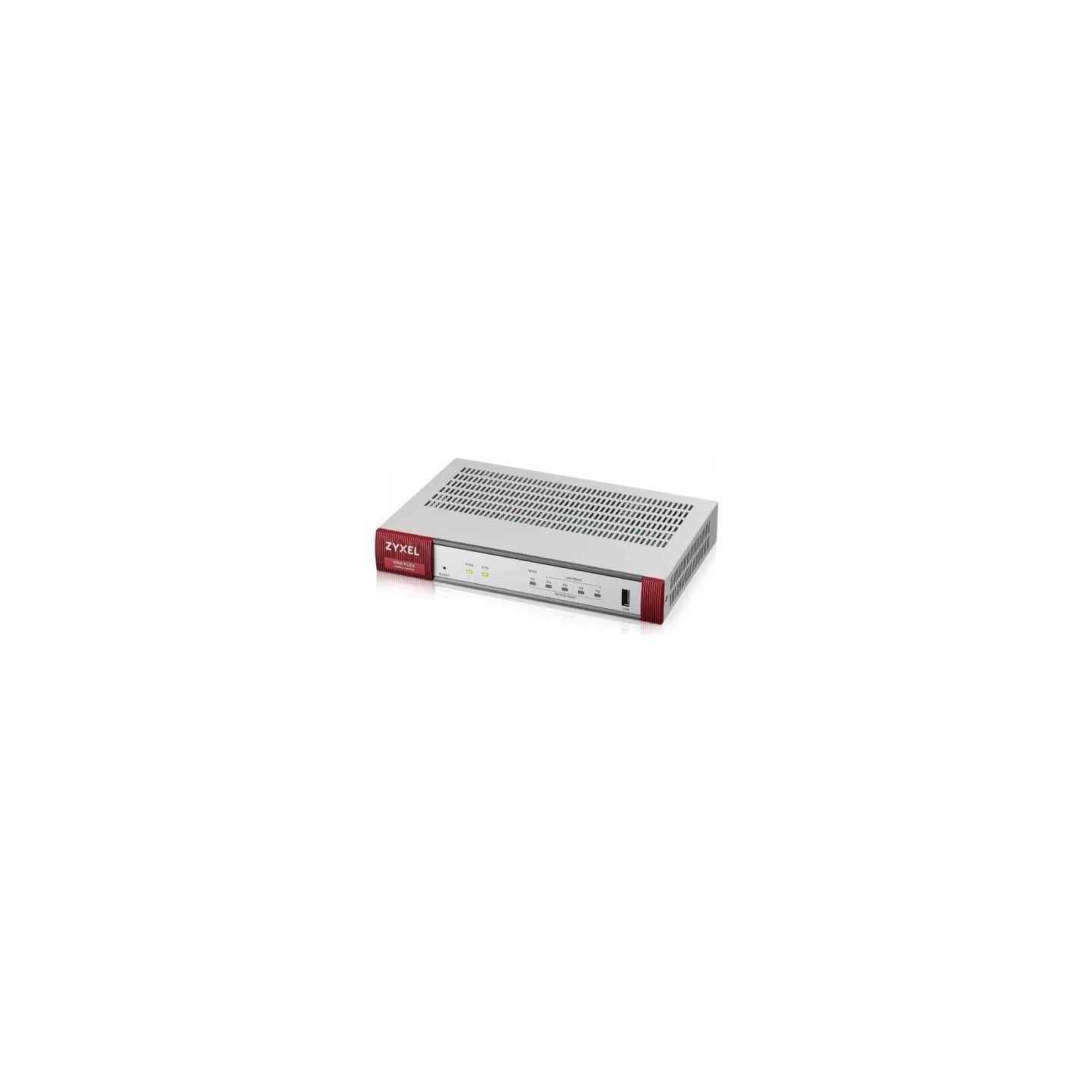 Zyxel USG FLEX 50 HP, 5 GIGABIT USER-DEFINABLE PORTS, 1*1G POE+, 1*USB WITH 1 YR GOLD SECURITY PACK (5Y WARRANTY)