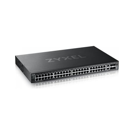 Zyxel XGS2220-54, L3 ACCESS SWITCH, 48X1G RJ45 2X10MG RJ45, 4X10G SFP+ UPLINK, INCL. 1 YR NEBULAFLEX PRO (5Y WARRANTY)
