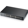 Zyxel GS1915-24E, 24-PORT GBE SMART SWITCH, HYBRID MODE, STANDALONE OR NEBULAFLEX CLOUD, RACKMOUNT, FANLESS (5Y WARRANTY)
