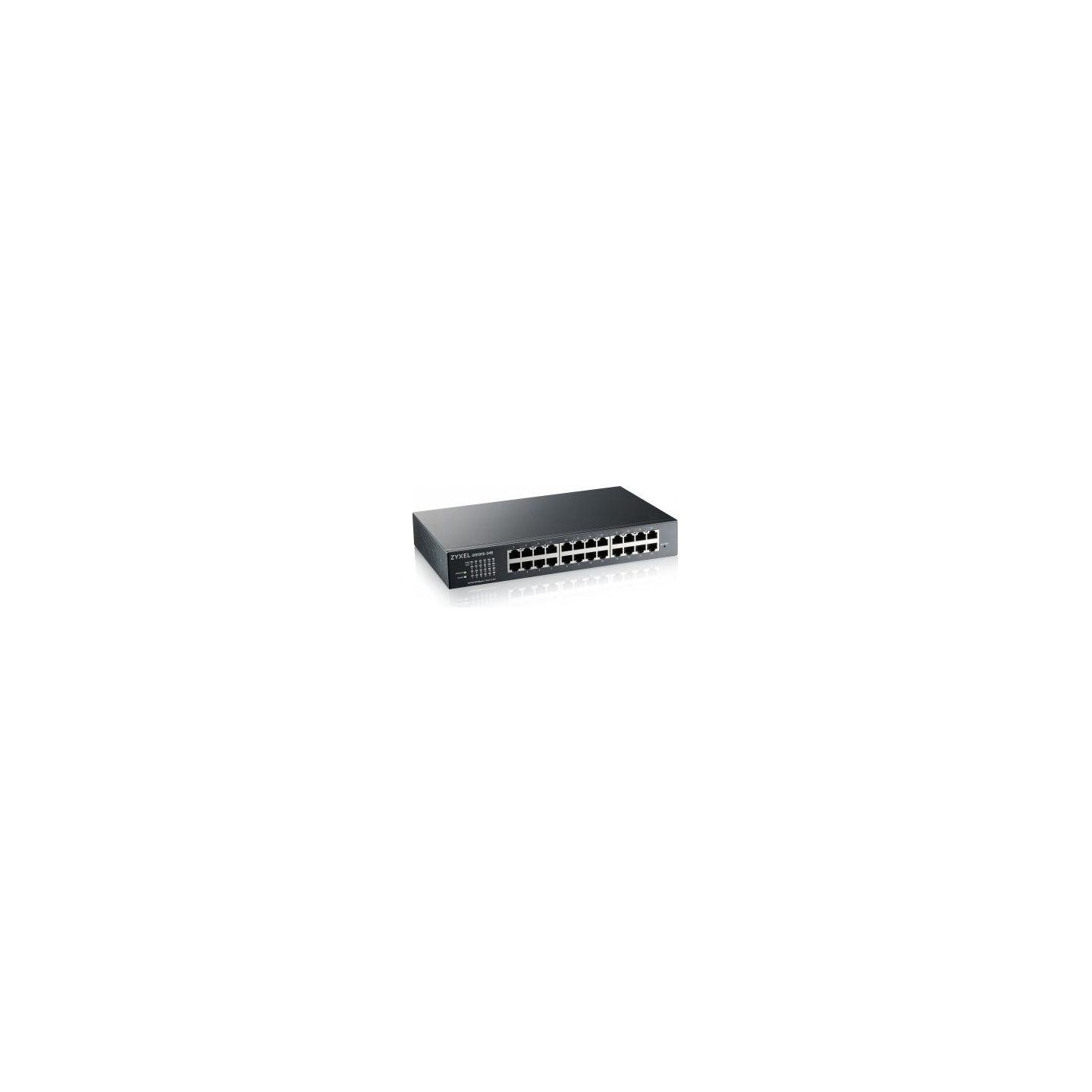Zyxel GS1915-24E, 24-PORT GBE SMART SWITCH, HYBRID MODE, STANDALONE OR NEBULAFLEX CLOUD, RACKMOUNT, FANLESS (5Y WARRANTY)