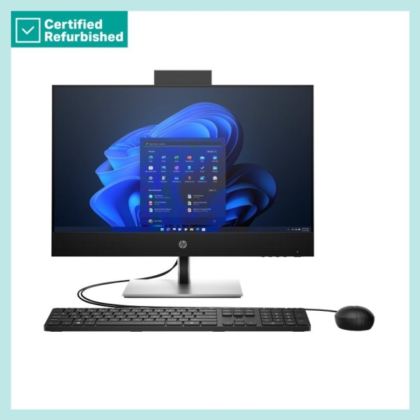 HP RENEW SILVER HP Pro 440 G9 AIO All-in-One - i5-13400, 8GB, 512GB SSD, 23.8 FHD Non-Touch AG, WiFi, Height Adjustable, NO CAM,