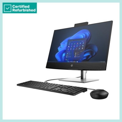 HP RENEW SILVER HP Pro 440 G9 AIO All-in-One - i5-13400, 8GB, 512GB SSD, 23.8 FHD Non-Touch AG, WiFi, Height Adjustable, NO CAM,
