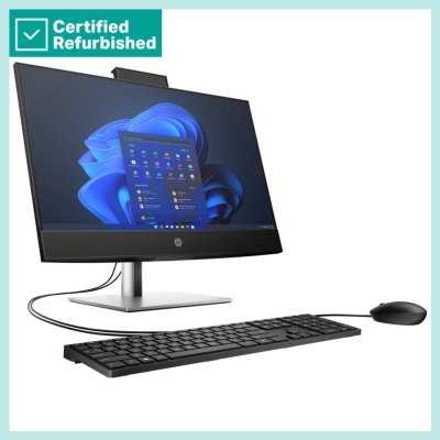 HP RENEW SILVER HP Pro 440 G9 AIO All-in-One - i5-13400, 8GB, 512GB SSD, 23.8 FHD Non-Touch AG, WiFi, Height Adjustable, NO CAM,