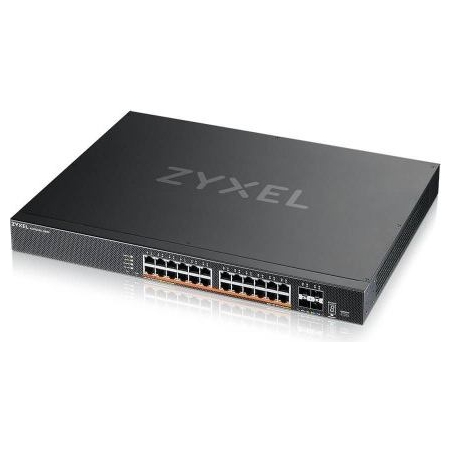 Zyxel XMG2230-28HP, L3 ACCESS SWITCH,  24X 2.5G AC:700W POE , DC:1440W POE, 4 X SFP+ UPLINK, INCL 1 YR NEBULAFLEX PRO (5Y WARRAN