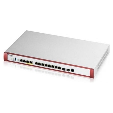 Zyxel USG FLEX 700 H, 2*2.5G, 2*10G( POE+) & 8 GIGABIT USER-DEFINABLE PORTS, 2*SFP+, 1*USB WITH 1 YR GOLD SECURITY PACK (5Y WARR
