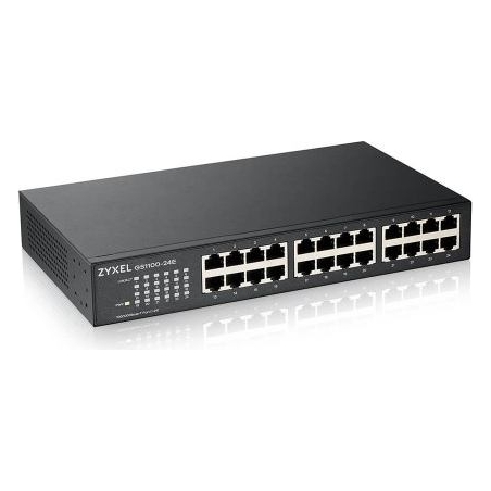 Zyxel GS1100-24EV4  UNMANAGED + 24 PORT GIGABIT UNMANAGED SWITCH V4