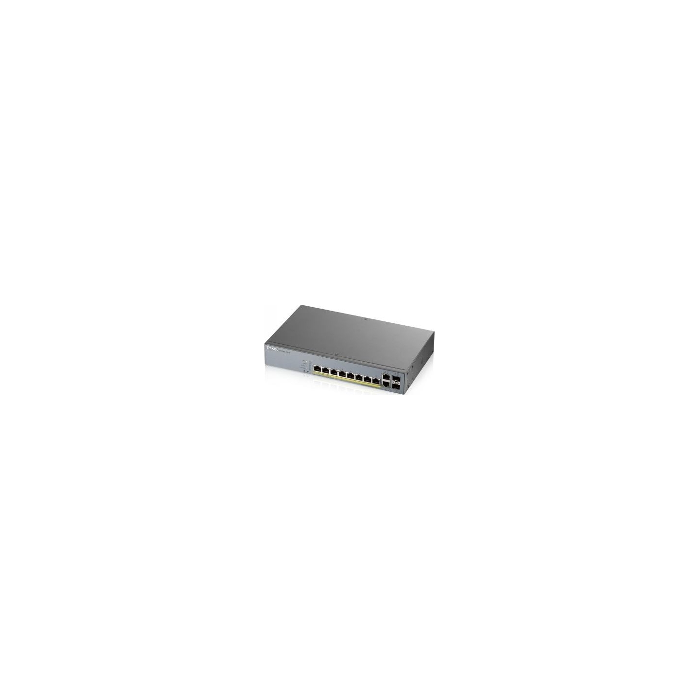 Zyxel GS1350-12HP, 12 PORT MANAGED CCTV POE SWITCH, LONG RANGE, 130W (1 YEAR NCC PRO PACK LICENSE BUNDLED) (5Y WARRANTY)
