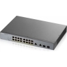 Zyxel GS1350-18HP, 18 PORT MANAGED CCTV POE SWITCH, LONG RANGE, 250W (1 YEAR NCC PRO PACK LICENSE BUNDLED) (5Y WARRANTY)