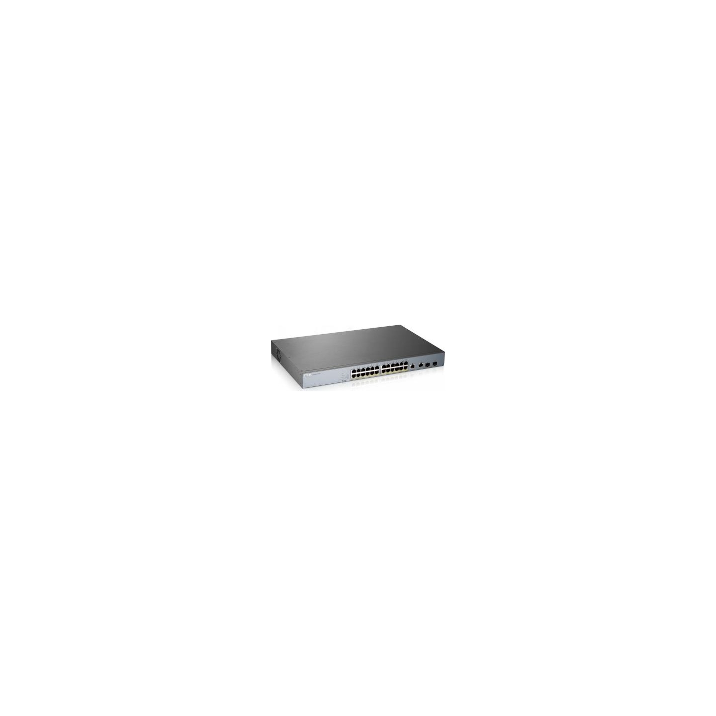 Zyxel GS1350-26HP, 26 PORT MANAGED CCTV POE SWITCH, LONG RANGE, 375W (1 YEAR NCC PRO PACK LICENSE BUNDLED) (5Y WARRANTY)
