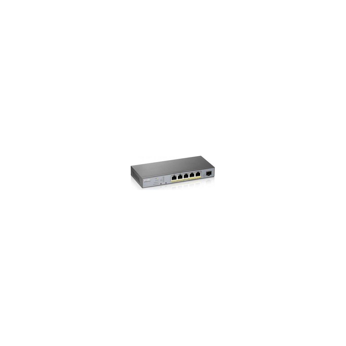 Zyxel GS1350-6HP, 6 PORT MANAGED CCTV POE SWITCH, LONG RANGE, 60W, 802.3BT (1 YEAR NCC PRO PACK LICENSE BUNDLED) (5Y WARRANTY)