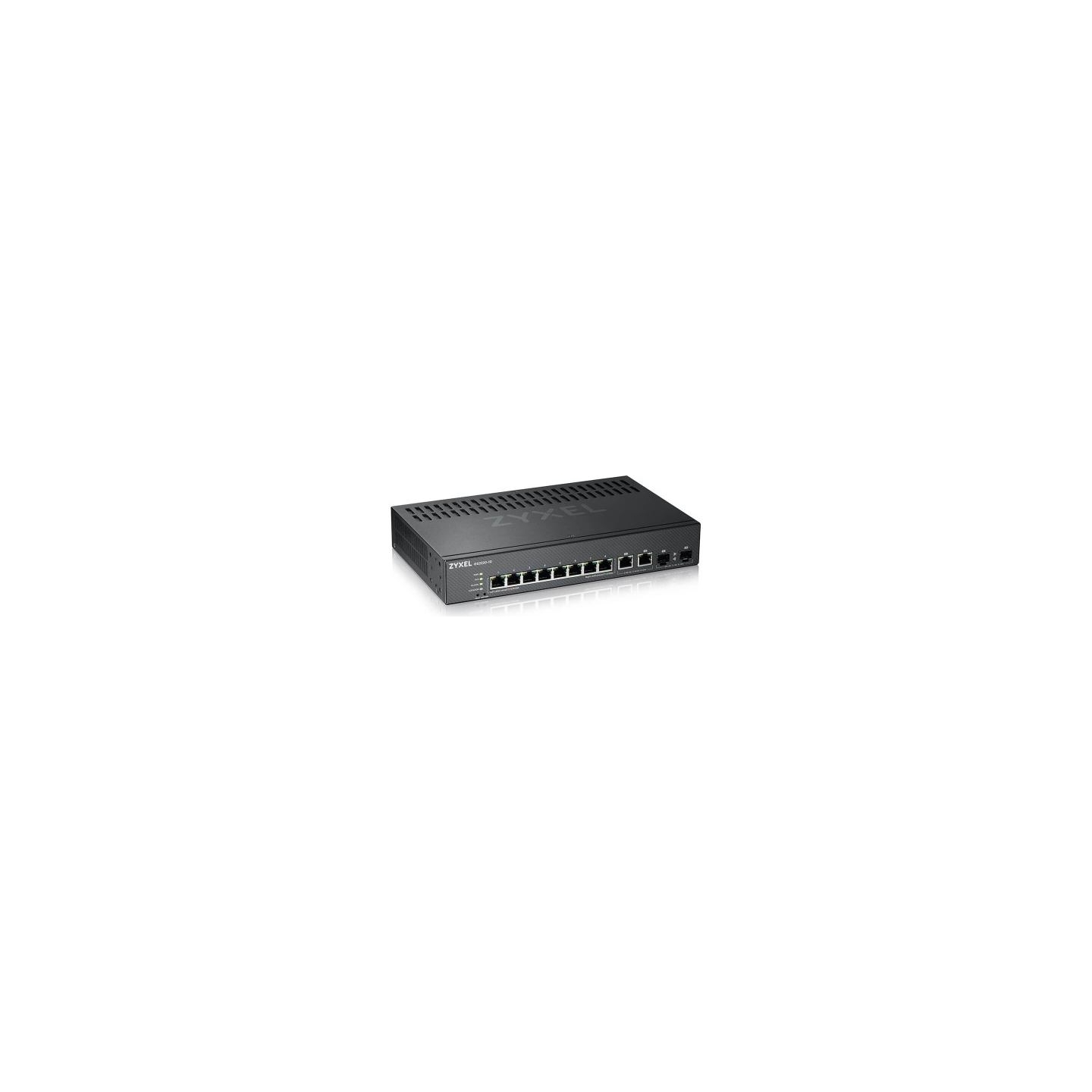 Zyxel GS2220-10,EU REGION,8-PORT GBE L2 SWITCH WITH GBE UPLINK (1 YEAR NCC PRO PACK LICENSE BUNDLED) (5Y WARRANTY)
