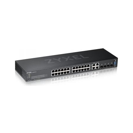 Zyxel GS2220-28,EU REGION,24-PORT GBE L2 SWITCH WITH GBE UPLINK (1 YEAR NCC PRO PACK LICENSE BUNDLED) (5Y WARRANTY)