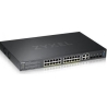 Zyxel GS2220-28HP,EU REGION,24-PORT GBE L2 POE SWITCH WITH GBE UPLINK (1 YEAR NCC PRO PACK LICENSE BUNDLED) (5Y WARRANTY)