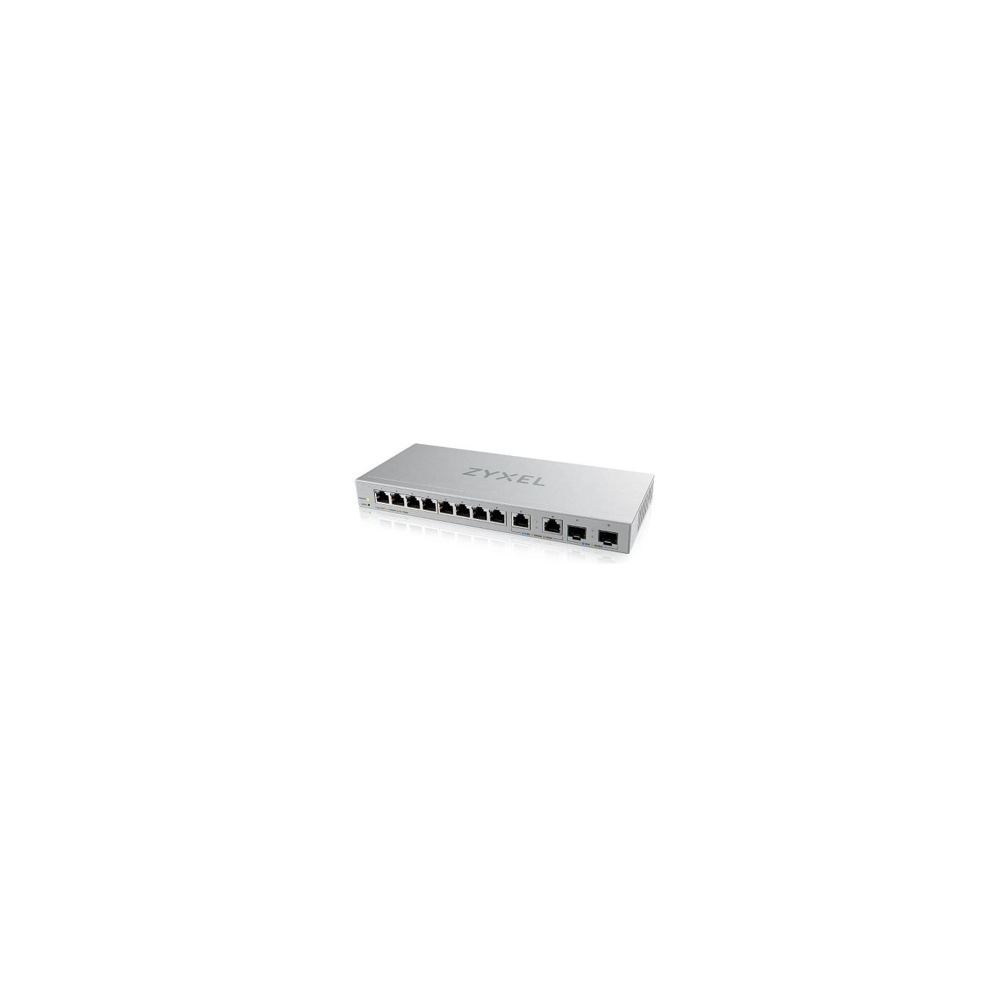 Zyxel XGS1210-12 V2, 12-PORT GIGABIT WEBMANAGED DESKTOP SWITCH WITH 8 PORT 1G + 2-PORT 2.5G + 2-PORT SFP+ (5Y WARRANTY)