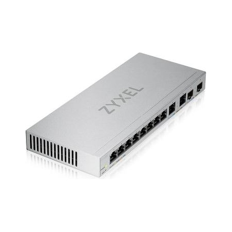 Zyxel XGS1210-12 V2, 12-PORT GIGABIT WEBMANAGED DESKTOP SWITCH WITH 8 PORT 1G + 2-PORT 2.5G + 2-PORT SFP+ (5Y WARRANTY)